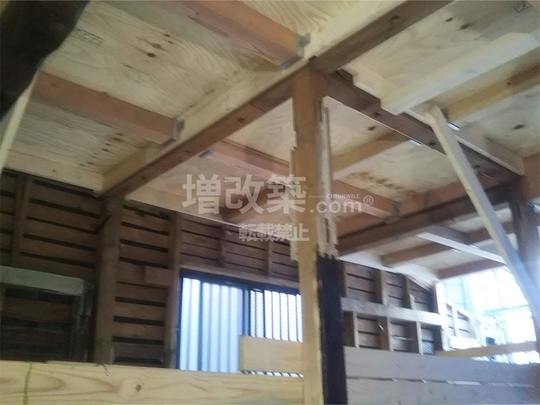 東京都新宿区U様邸　木工事