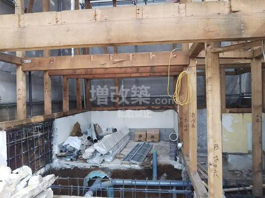 半地下車庫ビルトインガレージ住宅リノベーションの事例 新宿区s様邸 戸建てフルリフォームなら増改築 Com