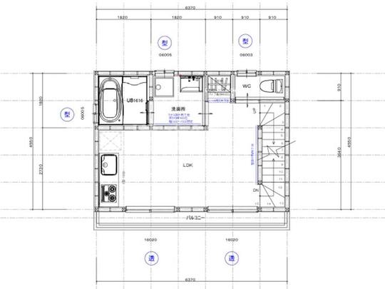 東京都練馬区　S様邸　新規平面図