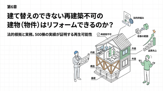 再建築不可はどこまでリフォームできるのか？