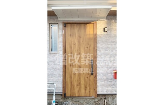 品川区　K様邸　竣工玄関