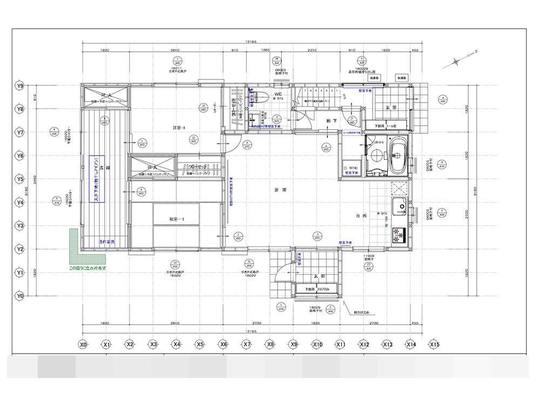 鹿児島市E様邸　新規平面図
