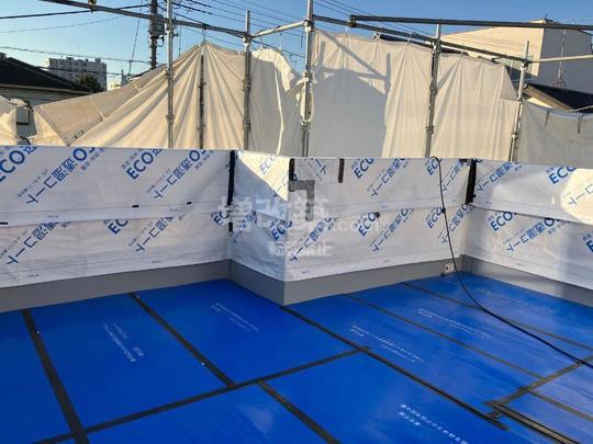 東京都三鷹市　Y様邸　バルコニー・屋根工事