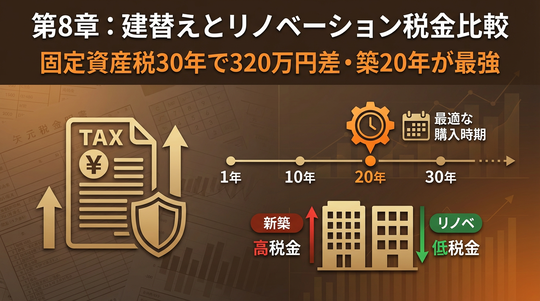 建て替えとリノベーション税金比較