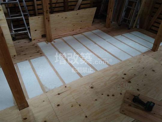 目黒区M様　断熱工事セルロースファイバー