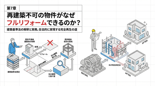 再建築不可はどこまでリフォームできるのか？
