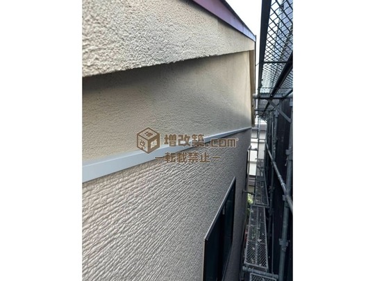 ハーフスケルトン　外壁工事