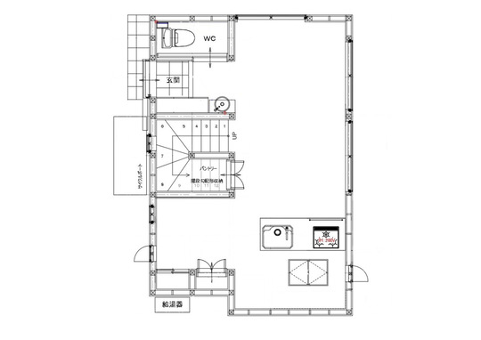 東京都渋谷区　T様邸　新規平面図