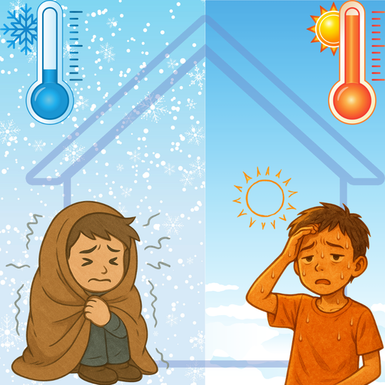 断熱リフォーム　イラストバナー