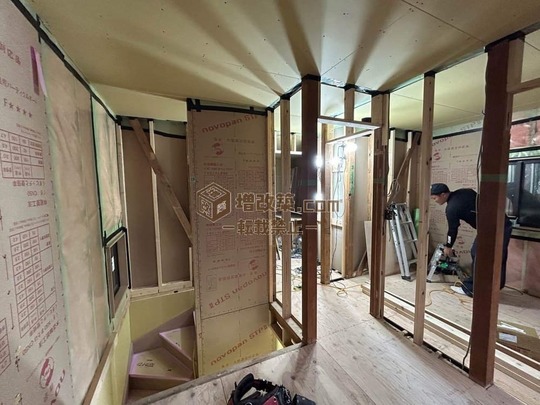 ハーフスケルトン　内装仕上げ