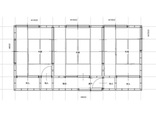 東京都江東区H様邸　既存図面