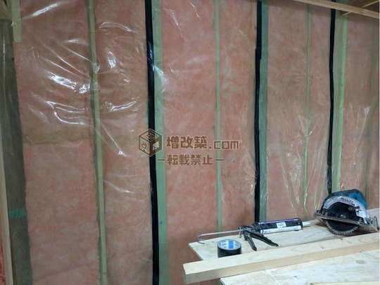 ハーフスケルトン　壁断熱