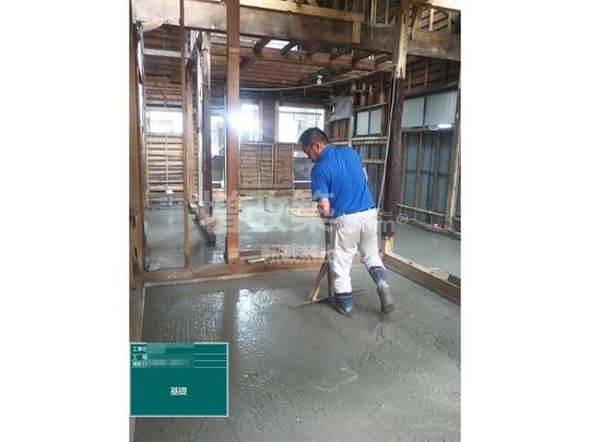 東京都新宿区U様邸　基礎工時