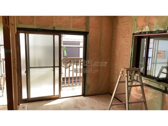 ハーフスケルトン　壁断熱