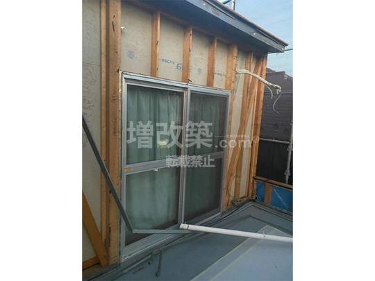 外壁解体して断熱リフォーム