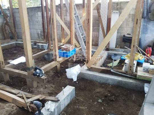 基礎補強（脱型後）