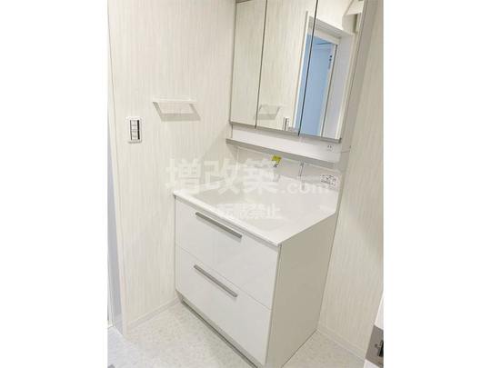 東京都新宿区U様邸　竣工洗面