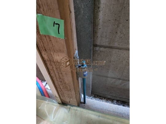 ハーフスケルトン　金物補強