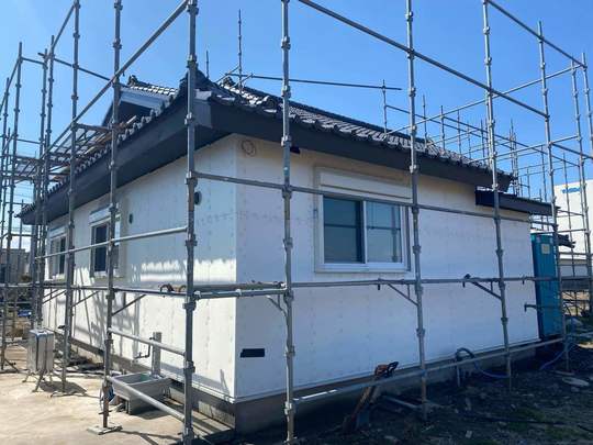 外張り断熱リフォーム工事