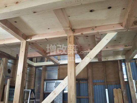 大田区　二世帯フルリノベーション　剛床