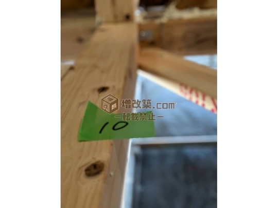 ハーフスケルトン　金物補強