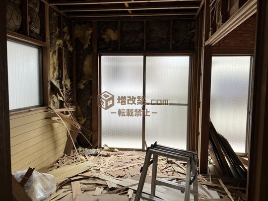 ハーフスケルトン　解体工事