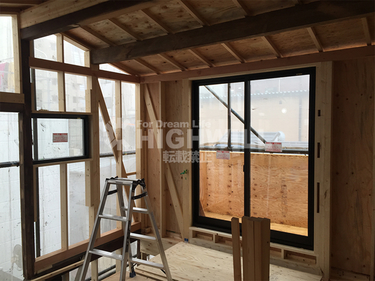 中央区林様邸_木工事