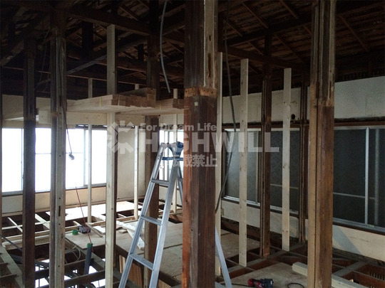 品川区H様邸_木工事