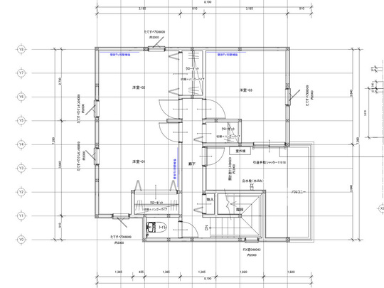 板橋区S様邸　新規平面図