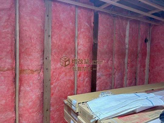 ハーフスケルトン　壁断熱