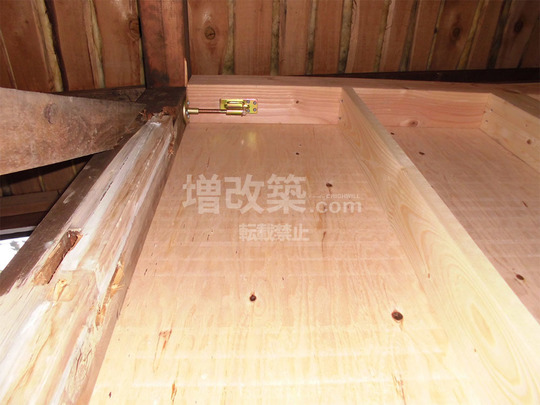 葛飾区　戸建てリノベーション　羽子板ボルト