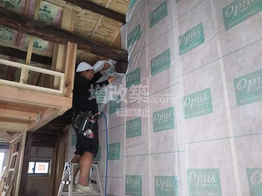 セルロースファイバー断熱