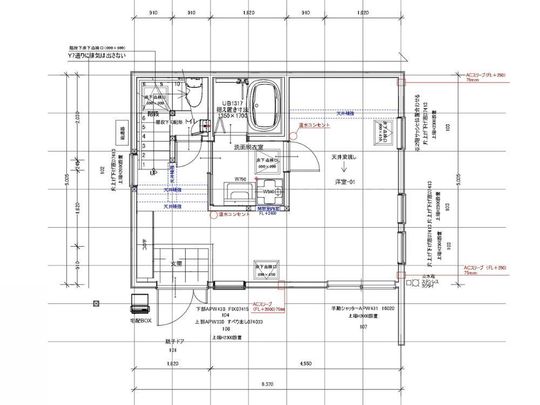 杉並区Ｏ様邸　1階図面